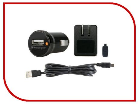 Зарядное устройство Kensington USB Black K38057EU