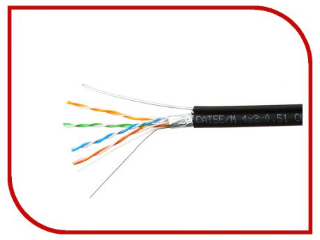 Сетевой кабель SkyNet Premium FTP cat.5e 305m Outdoor Black CSP-FTP-4-CU-OUTR