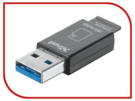 Карт-ридер Trust High Speed Micro-SD USB 3.0 19978