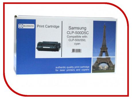 Картридж Blossom BS-SgCLP-500D5C для Samsung CLP-500/550 Cyan