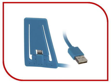 Аксессуар Подставка PQI для APPLE iPhone/iPod USB to Lightning AC1011 Blue PQI-iSTANDCHARGE-BL