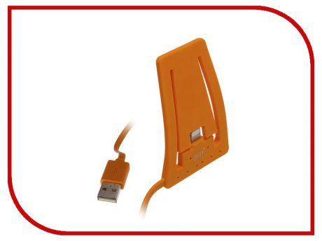 Аксессуар Подставка PQI для APPLE iPhone/iPod AC1011 USB to Lightning Orange PQI-iSTANDCHARGE-OR