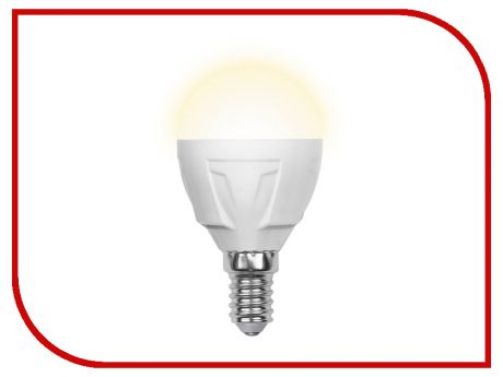 Лампочка Uniel LED-G45-7W/WW/E14/FR PLP01WH