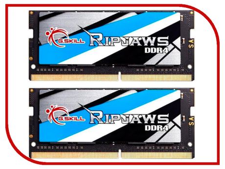 Модуль памяти G.Skill Ripjaws SO-DIMM DDR4 3200MHz CL18 - 16Gb KIT (2x8Gb) F4-3200C18D-16GRS