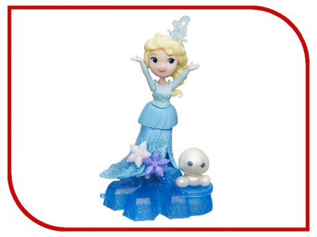 Игрушка Hasbro Disney Princess Холодное сердце Маленькая кукла на движущейся платформе-снежинке B9249
