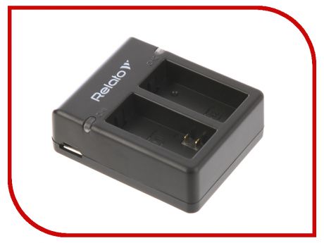 Аксессуар Зарядное устройство Relato CH-P1640U/GoPro301 Dual для GoPro AHDBT-201/301/302