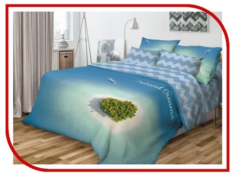 Постельное белье Волшебная ночь Фьюжн Island Dreams Комплект 2 спальный Ранфорс 710609