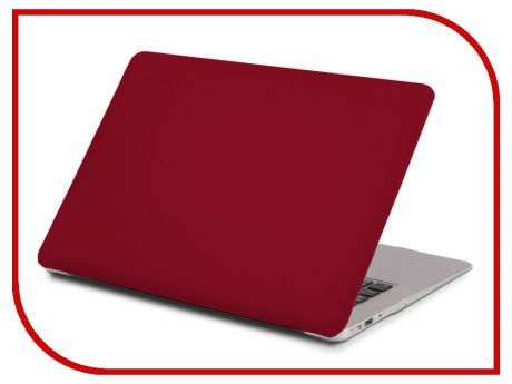 Аксессуар Чехол 13-inch Gurdini для APPLE MacBook Air 13 Plastic Matt OEM Bordo 900137