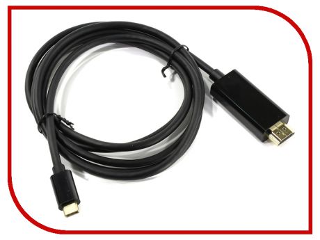 Аксессуар VCOM USB Type-C M to HDMI M 1.8m CU423C-1.8M