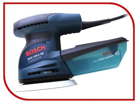 Шлифовальная машина Bosch GEX 125-1 AE 0601387500