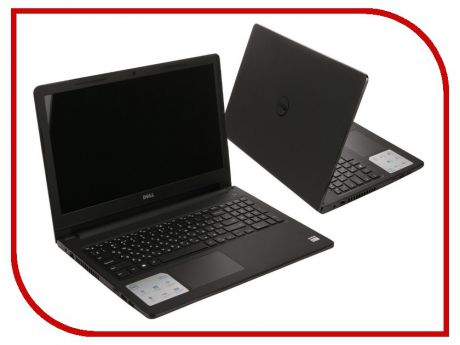 Ноутбук Dell Inspiron 3565 3565-5966 (AMD A6-9225 2.6 GHz/4096Mb/500Gb/DVD-RW/AMD Radeon R4/Wi-Fi/Bluetooth/Cam/15.6/1366x768/Linux)