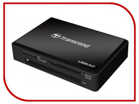 Карт-ридер Transcend RDF8K USB 3.0 Black TS-RDF8K2