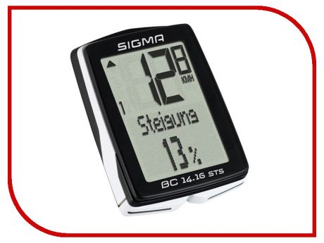 Велокомпьютер Sigma Sport BC 14.16 STS Topline SIG_01417