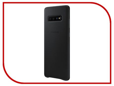 Аксессуар Чехол для Samsung Galaxy S10 Plus Leather Cover Black EF-VG975LBEGRU