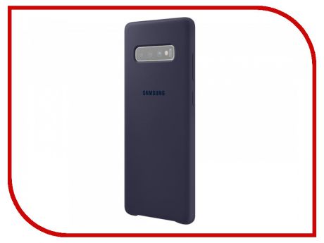 Аксессуар Чехол для Samsung Galaxy S10 Plus Silicone Cover Dark Blue EF-PG975TNEGRU