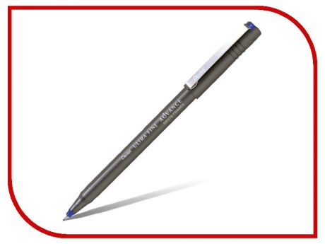 Ручка капиллярная Pentel Ultra Fine Advance одноразовая 0.6mm Blue SD570-C