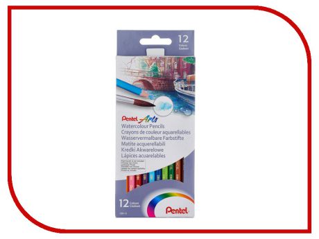 Карандаши цветные Pentel Colour Pencils 12 цветов CB9-12