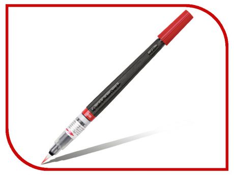 Кисть с краской Pentel Colour Brush Red XGFL-102