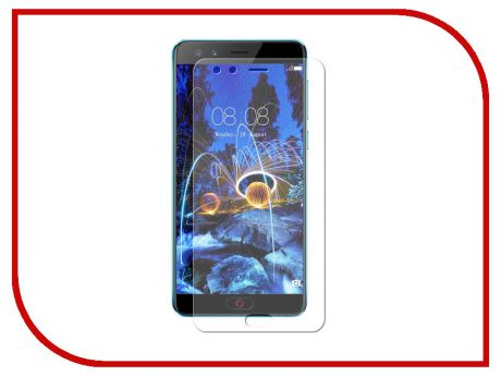 Аксессуар Защитная пленка для ZTE Nubia Z17 mini S LuxCase Full Screen Transparent 89036