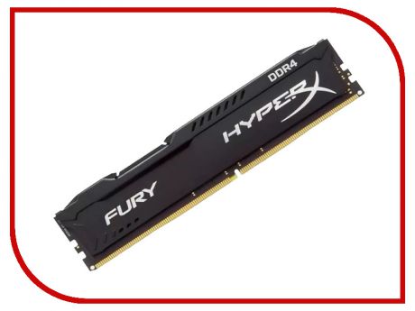 Модуль памяти Kingston HyperX Fury Black DDR4 DIMM 3200MHz PC-25600 CL18 - 8Gb HX432C18FB2/8