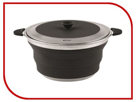 Outwell Collaps Pot with Lid 4.5L Midnight Black 650631
