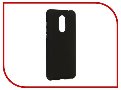 Аксессуар Чехол-накладка Gecko для Xiaomi Redmi 5 Plus Hard Plastic Black PL-K-XIAR5+-BL