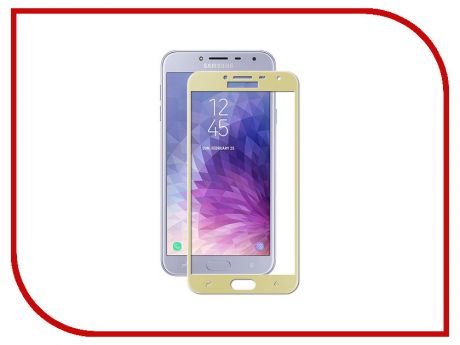 Аксессуар Защитное стекло Onext для Samsung Galaxy J4 2018 Full Glue Blue 41691