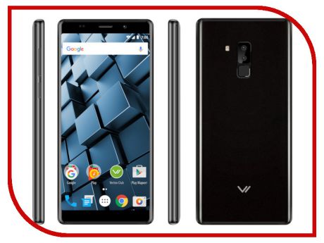Сотовый телефон Vertex Impress Cube LTE Black