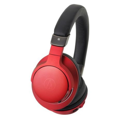 Наушники AUDIO-TECHNICA ATH-AR5BT, 3.5 мм/Bluetooth, накладные, красный