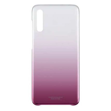 Чехол (клип-кейс) SAMSUNG Gradation Cover, для Samsung Galaxy A70, розовый [ef-aa705cpegru]