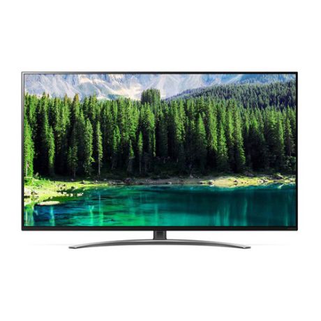 Телевизор LED LG 55" 55SM8600PLA серебристый/Ultra HD/100Hz/DVB-T2/DVB-C/DVB-S2/USB/WiFi/Smart TV (R