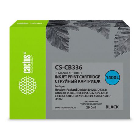 Картридж CACTUS CS-CB336 черный