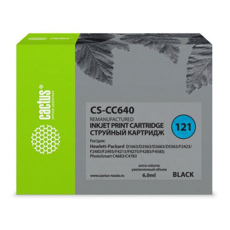 Картридж CACTUS CS-CC640 черный