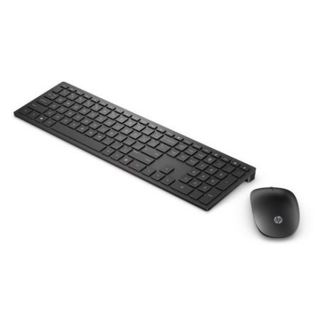 Комплект (клавиатура+мышь) HP 800, USB, беспроводной, черный [4ce99aa]