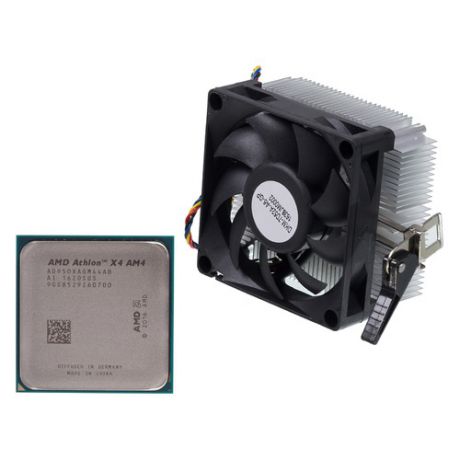 Процессор AMD Athlon X4 950, SocketAM4 TRAY+Cooler [ad950xagabmpk]
