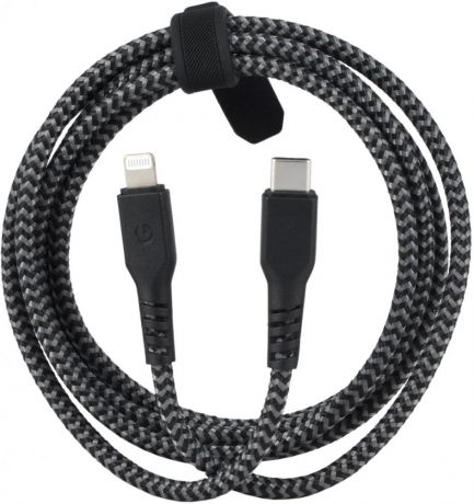 EnergEA FibraTough USB TypeC - Apple 8pin 1.5м (черный)