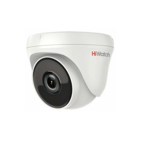 Камера видеонаблюдения HIKVISION HiWatch DS-T233, 1080p, 2.8 мм, белый