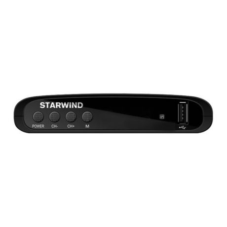 Ресивер DVB-T2 STARWIND CT-100, черный