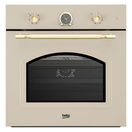 Духовой шкаф BEKO OIE27207C, кремовый