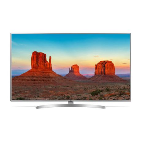 Телевизор LED LG 70" 70UK6710PLA серебристый/Ultra HD/100Hz/DVB-T2/DVB-C/DVB-S2/USB/WiFi/Smart TV (R