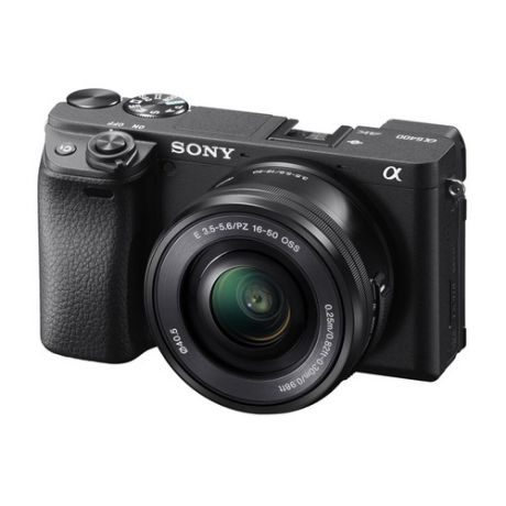 Фотоаппарат Sony Alpha A6400LB черный 24.3Mpix 3" 4K WiFi E PZ 16-50мм f/3.5-5.6 OSS NP-FW50 (с объе