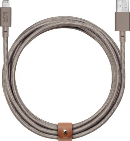 Кабель Native Union Belt USB - Apple Lightning (бежевый)