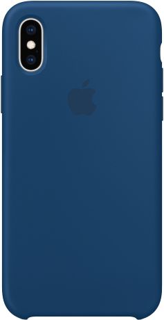 Клип-кейс Apple Silicone для iPhone XS (морской горизонт)