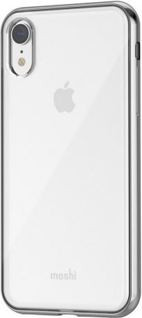 Клип-кейс Moshi Vitros для Apple iPhone XR (прозрачный серебристый)