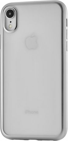Клип-кейс uBear для Apple iPhone XR с рамкой (прозрачный)