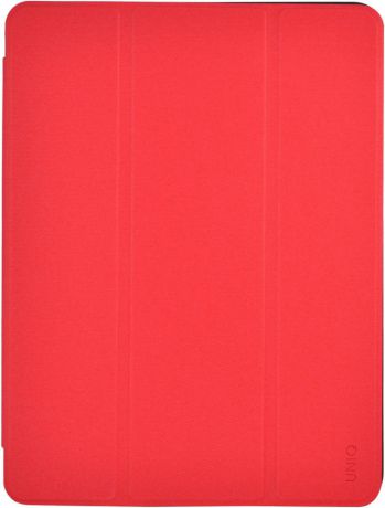 Чехол-книжка Uniq Tri-Fold Rigor для Apple iPad 9.7 (2018) (красный)