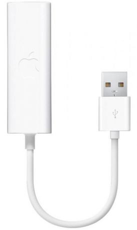 Адаптер Apple USB Ethernet MC704ZM/A (белый)