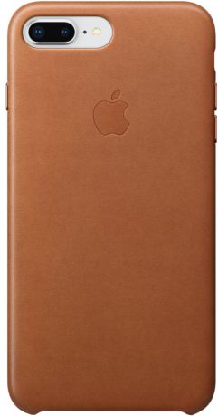 Клип-кейс Apple Leather Case для iPhone 7/8 Plus (золотисто-коричневый)