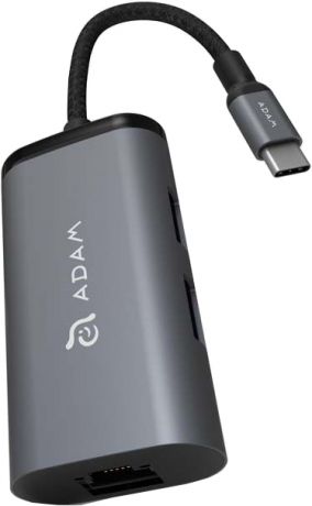 USB концентратор ADAM Elements CASA Hub eC301 Type C (серый)