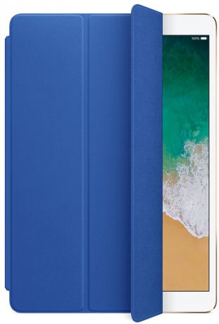 Обложка Apple Leather Smart Cover для iPad Pro 10.5 2017 (синий)
